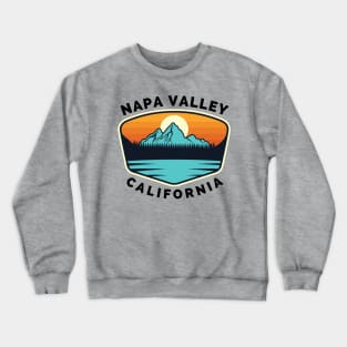 Napa Valley Ski Snowboard Mountain California Napa - Napa Valley California - Travel Crewneck Sweatshirt